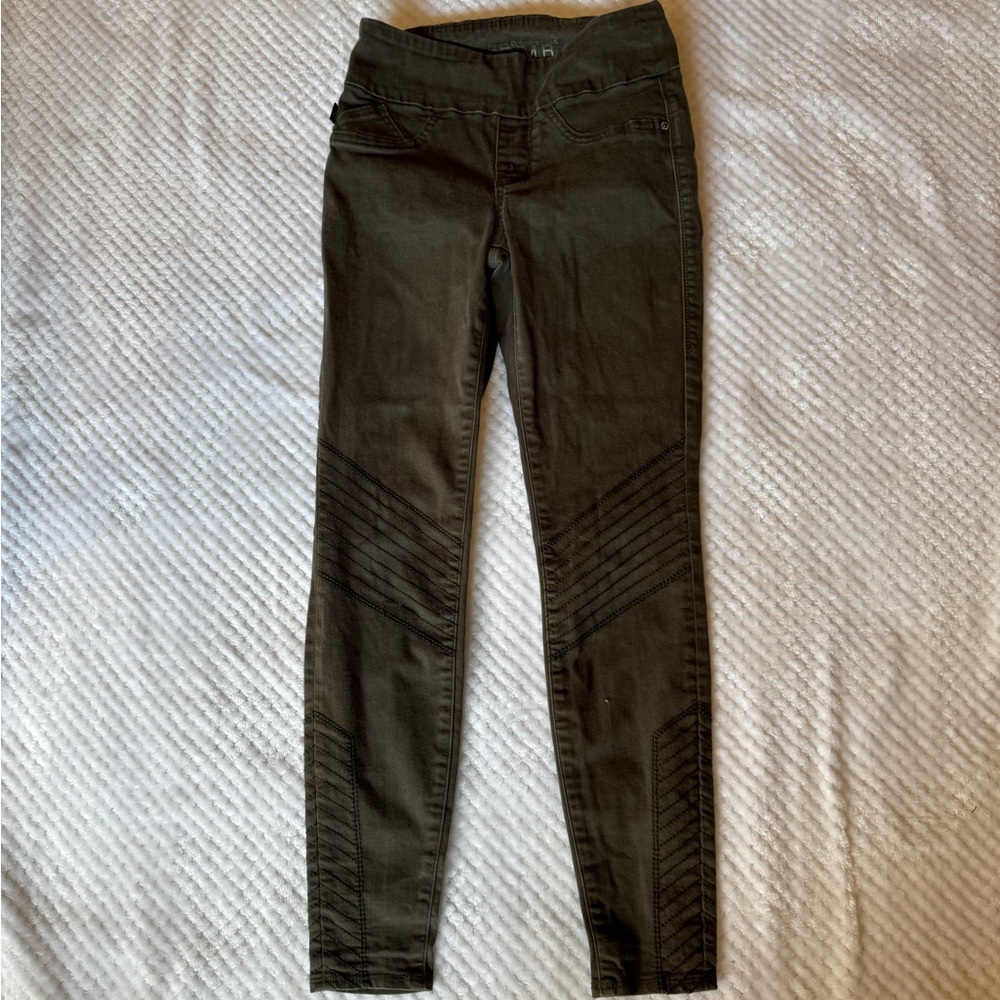 Rock & Republic Dark Green Skinny Pants